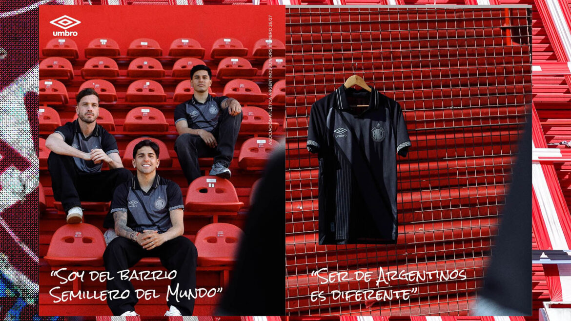 Terceira camisa do Argentinos Juniors 2026-2027 Umbro