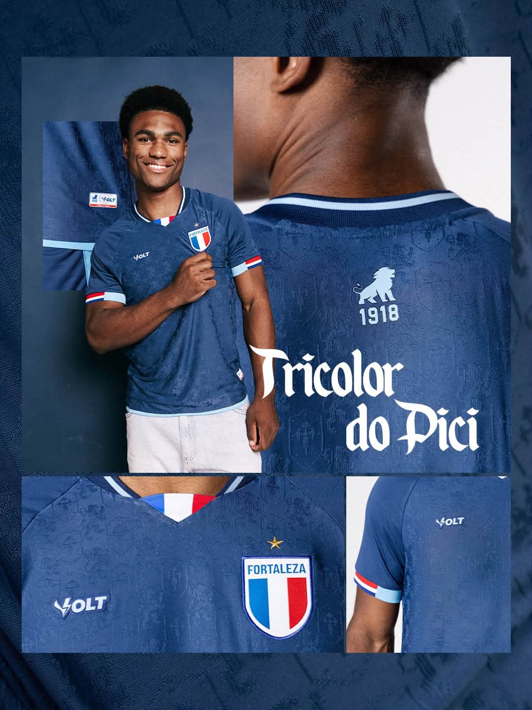 Terceira camisa do Fortaleza 2026-2027 Volt