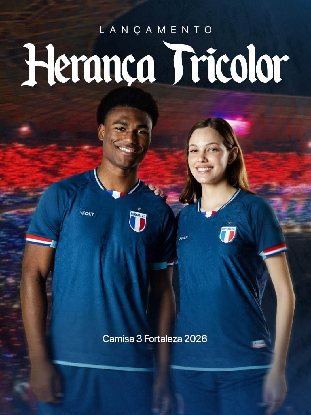 Terceira camisa do Fortaleza 2026-2027 Volt