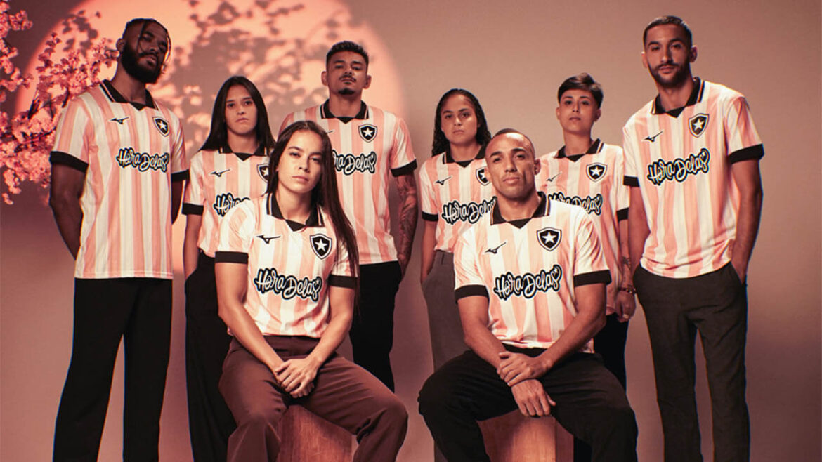 Quarta camisa Outubro Rosa do Botafogo 2026-2027 Mizuno