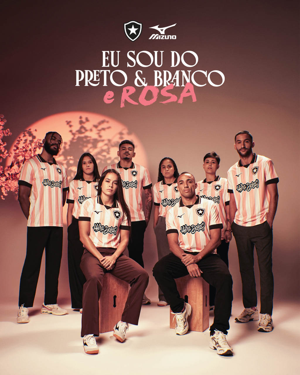 Quarta camisa Outubro Rosa do Botafogo 2026-2027 Mizuno