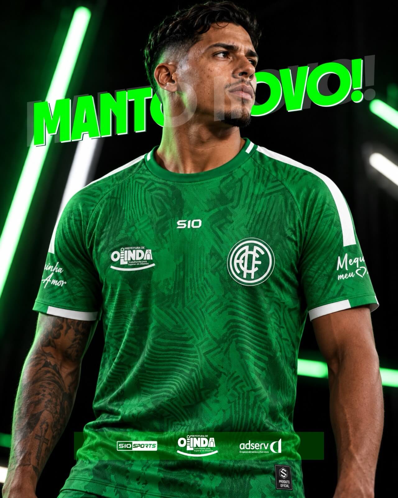 Camisa titular do América-PE 2026-2027 S10
