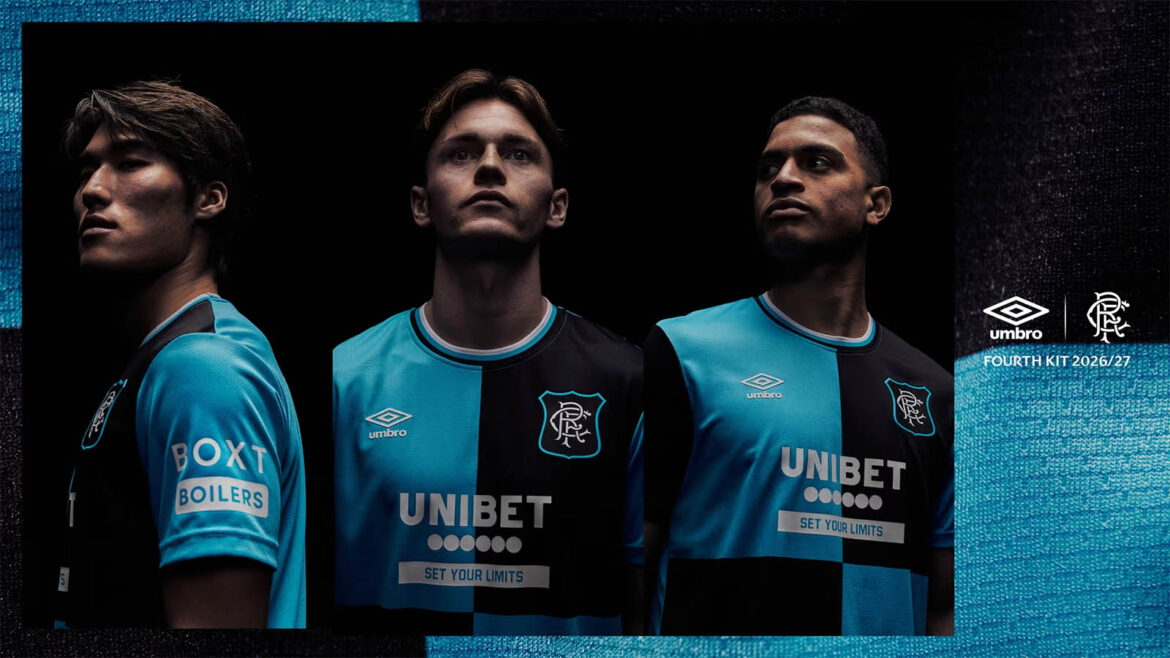 Quarta camisa do Rangers FC 2026-2027 Umbro