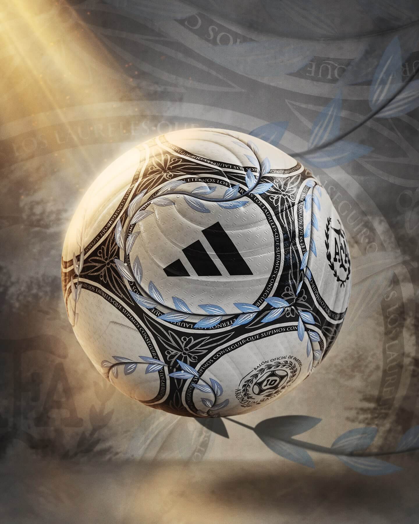 Bola Adidas Argentum Gambeta Derbi 2026 Superclassico Argentino