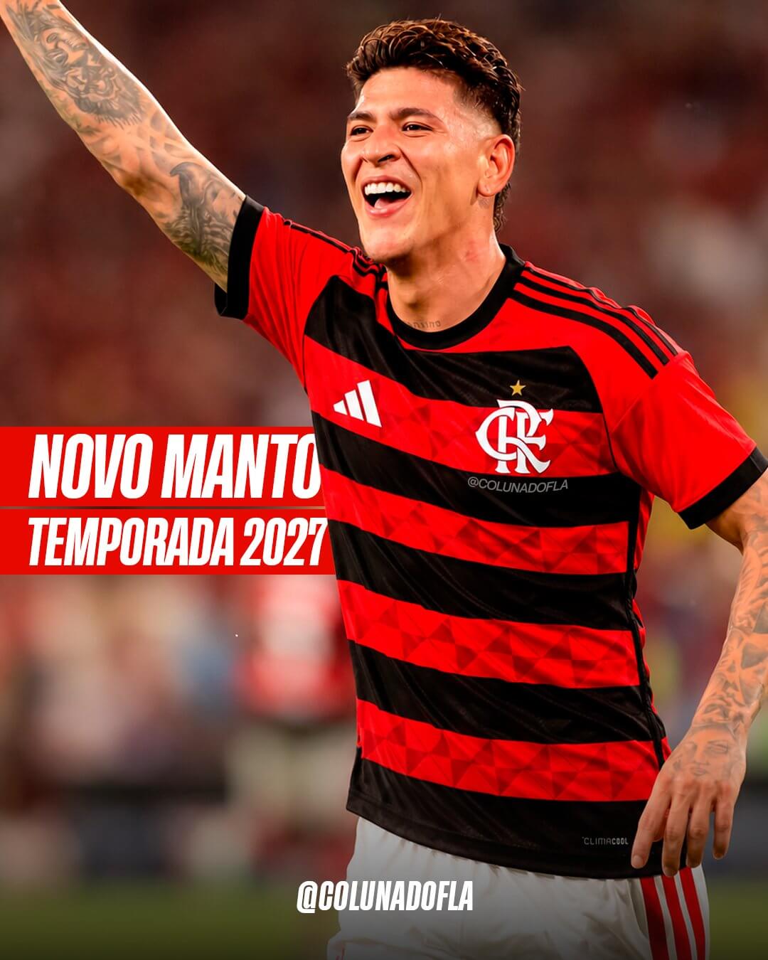 Camisa titular do Flamengo 2027-2028 adidas - Coluna do Fla