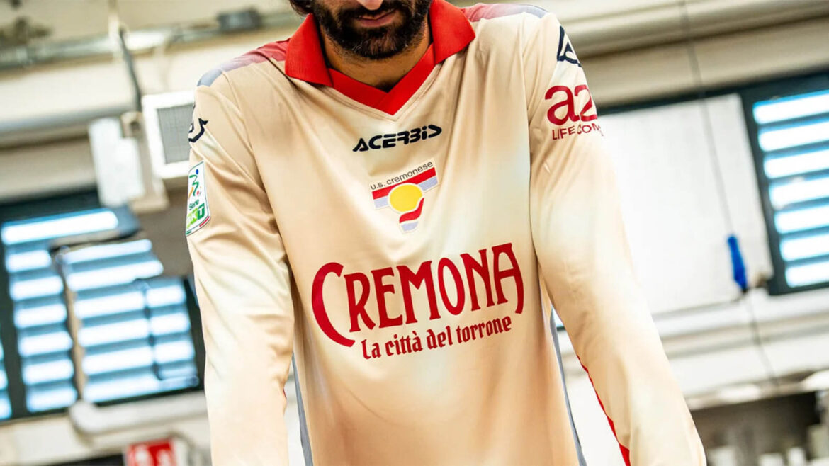 Quarta camisa do Cremonese 2026-2027 Acerbis